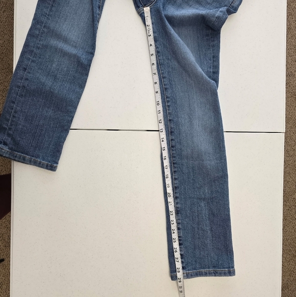 Jeanerica Jean Co. Eiffel Straight Leg Mid Vintage Jeans Women's 25X29 - Picture 4 of 10